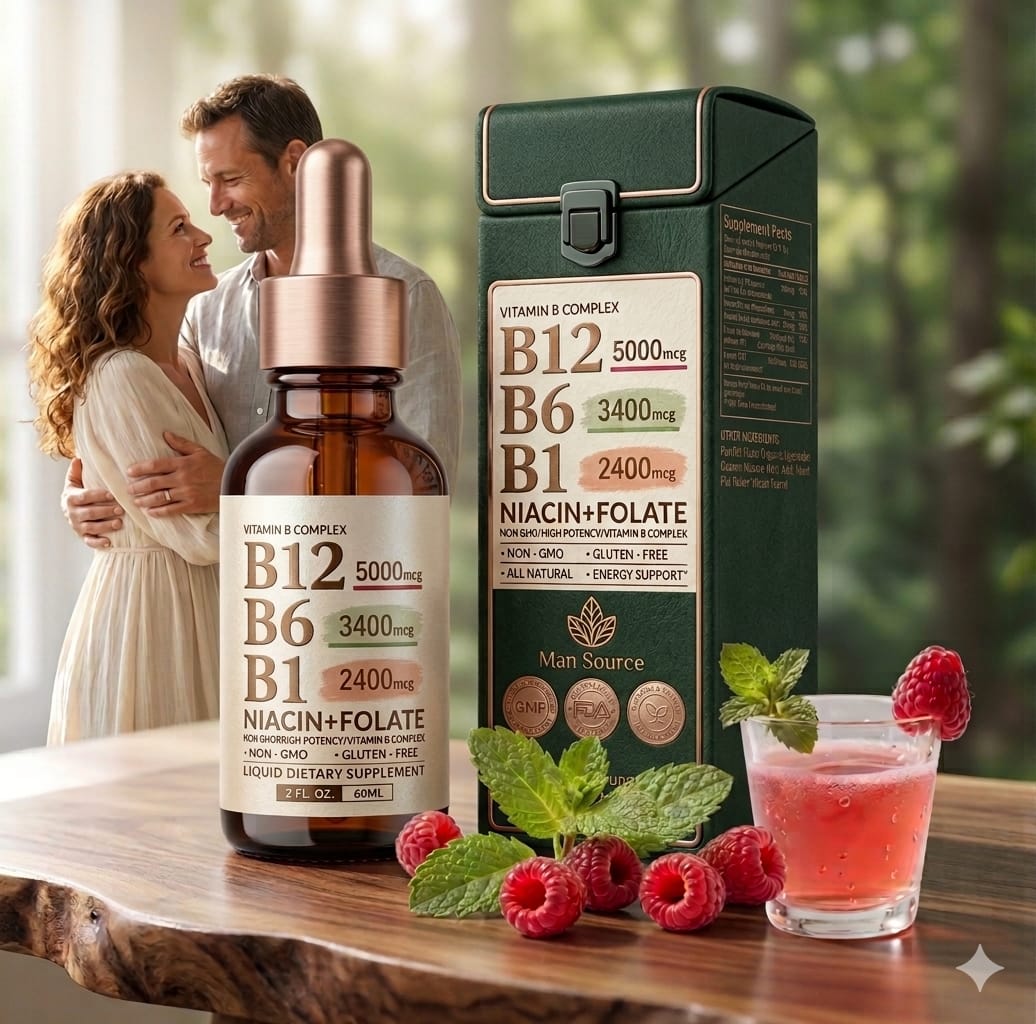 Vitamin B Complex Drops For Energy